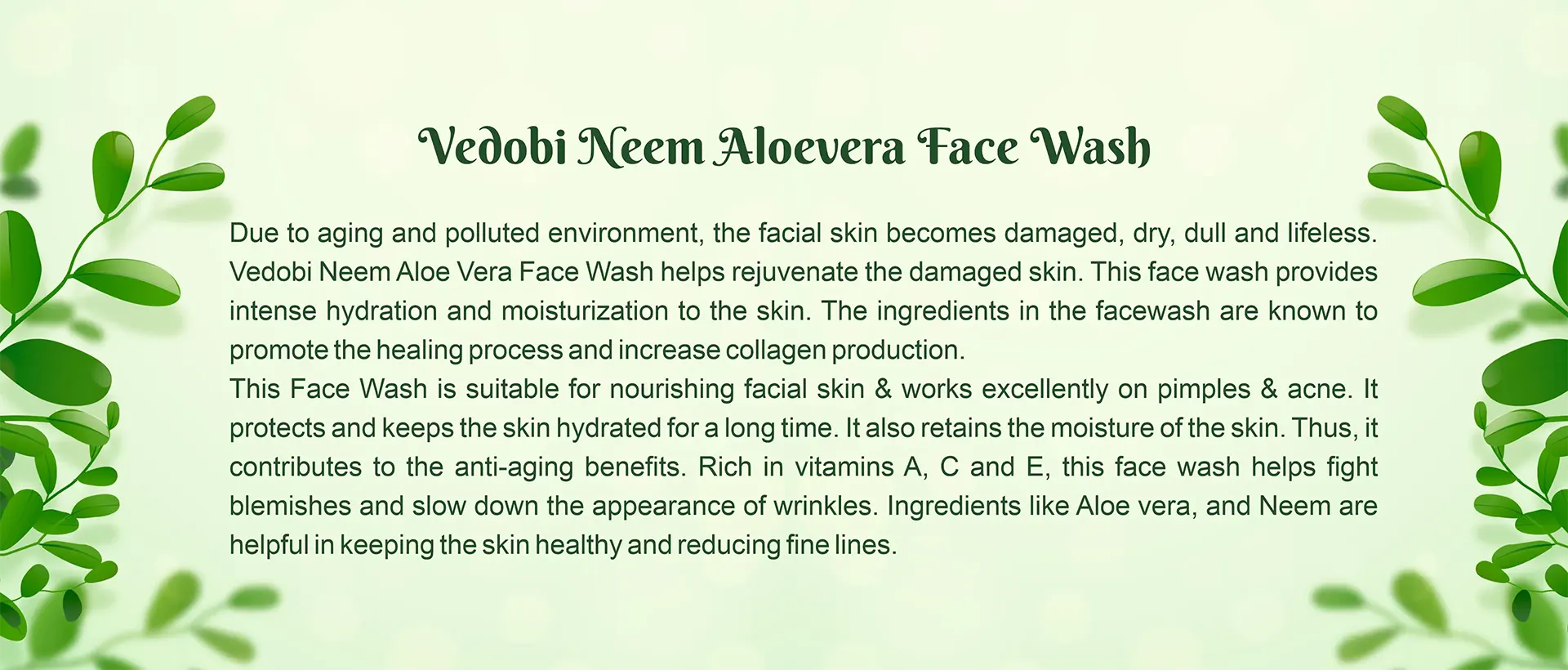 neem facewash